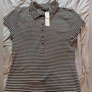 J Crew short sleeve Henley Polo